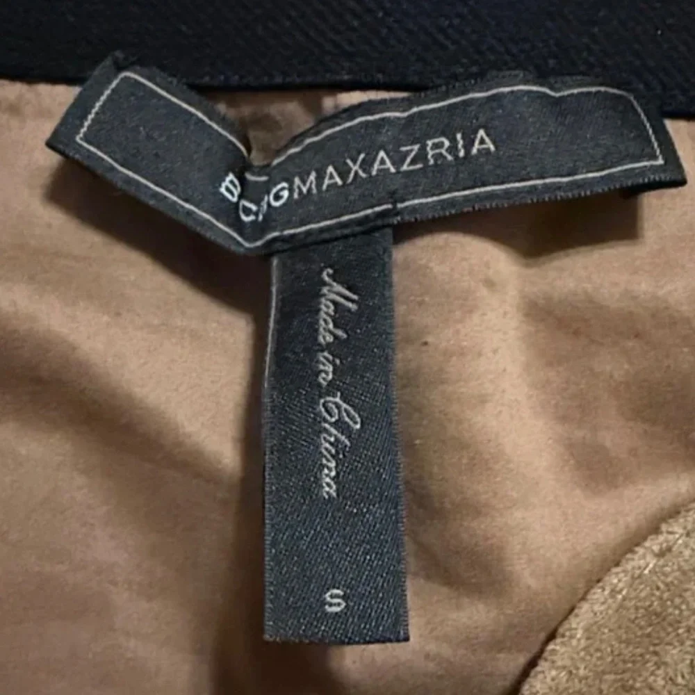 BCBG Alexandra Faux Suede Pencil Skirt - Picture 3 of 6